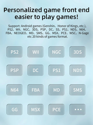 Planet Gates Anbernic RG405V Video Handheld Game Console 4" IPS HD Touch Screen Android 12 System T618 64-bit Wifi Portable Retro Game Player