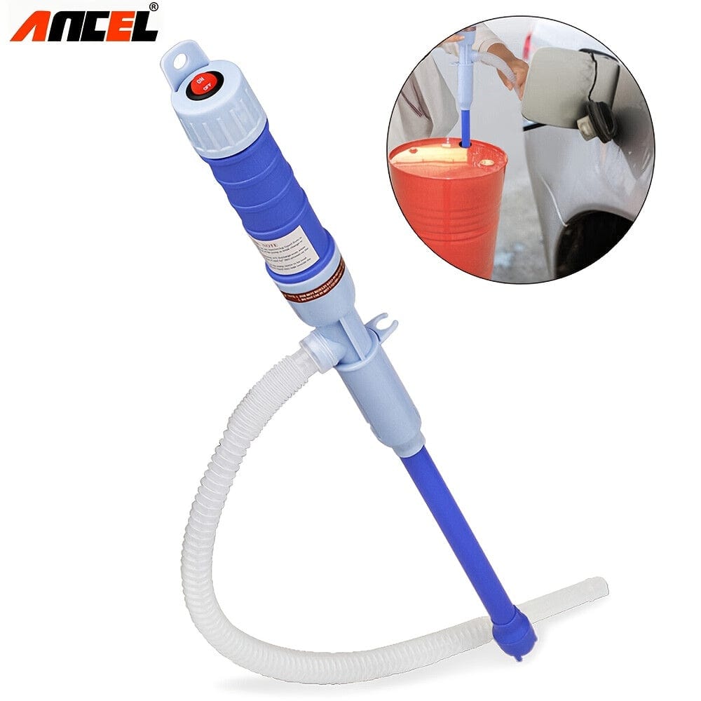 Planet Gates Ancel Battery Powered Electric Fuel & Water Transfer Pump Portable Gas Oil Liquid Pump