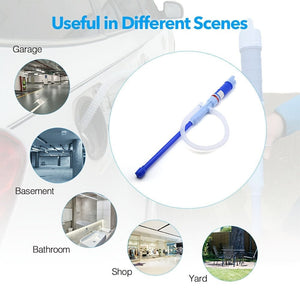 Planet Gates Ancel Battery Powered Electric Fuel & Water Transfer Pump Portable Gas Oil Liquid Pump