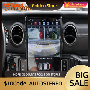 Planet Gates Android9 128 Carplay / CZECH REPUBLIC / Six Core For Jeep Wrangler JL 2018-2021 Android Tesla Radio Car Multimedia Player Car GPS Navigation Head Unit Auto Stereo Tape Recorder