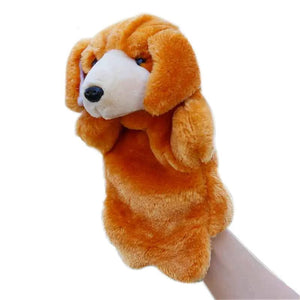 Planet Gates Animal Hand Puppet Cat Dolls Plush Hand Doll Early Education Learning Toys Children Marionetes Puppets for telling story