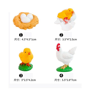 Planet Gates Animal Life Cycle Board Children Toys Montessori Teaching Aids Plant Animal Growth Cycle Model Set preschool cognitive Toys