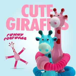 Planet Gates Animal Sucker Toys DIY Silicone Block Model Sucker Assembled Construction Educational Funny Toys Boys Girls Stress Release Toys