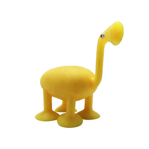 Planet Gates Animal Sucker Toys DIY Silicone Block Model Sucker Assembled Construction Educational Funny Toys Boys Girls Stress Release Toys