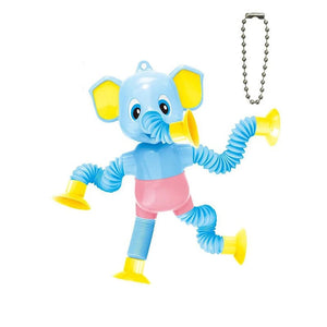 Planet Gates Animal Sucker Toys DIY Silicone Block Model Sucker Assembled Construction Educational Funny Toys Boys Girls Stress Release Toys