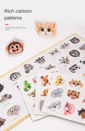 Planet Gates Animals Jigsaw Puzzle Magnets Books Montessori Toys For Children Learning Educational Baby Toy Magnetic Book Puzzles Game