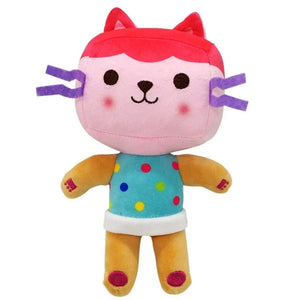 Planet Gates Animals Plush Gabby Dollhouse Lovely Plush Gaby Toy Plush House Cat Doll Cartoon Stuffed Animals Mermaid Cat Plushie Dolls Kids