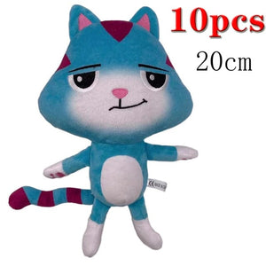 Planet Gates Animals Plush Gabby Dollhouse Lovely Plush Gaby Toy Plush House Cat Doll Cartoon Stuffed Animals Mermaid Cat Plushie Dolls Kids