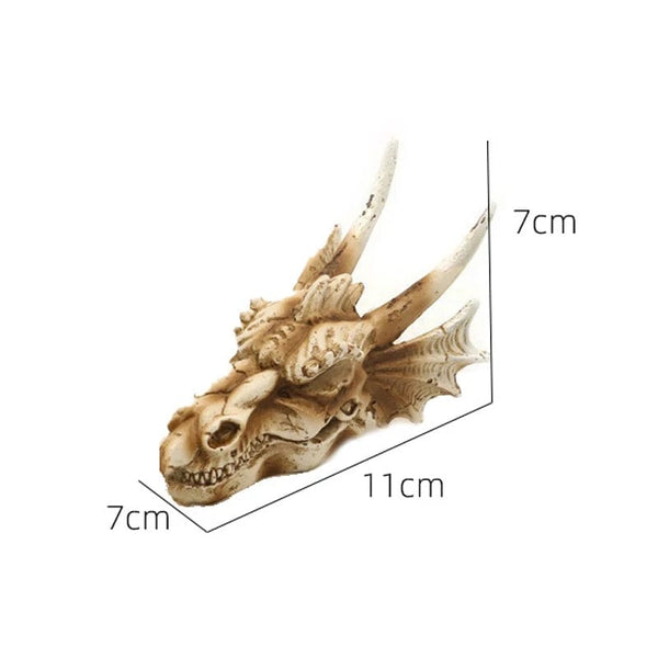 Planet Gates Animals Skull Fish Tank Fossil Dinosaur Ornaments Aquarium Rhinoceros Bone Decoration Fishbowl Crocodile Jellyfish Carp Turtle