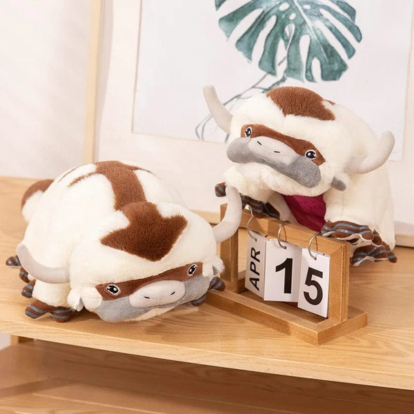Planet Gates Anime Avatar the Last Airbender Appa Plush Toys Avatar Appa Momo Plush Soft Stuffed Animals Toy Gifts for Children Kids