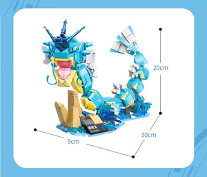 Planet Gates Anime Cartoon Pokemon Pikachu Bulbasaur Building Blocks Charizard Sets Movie Dolls Model Bricks Kids Toys For Kids Holiday Gifts