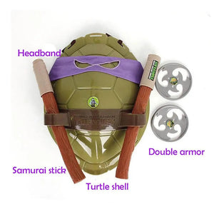 Planet Gates Anime Figure Ninja Turtles Movie Fantasy Armor Toy Weapon Leo Raph Mikey Don Cosplay Shell Props Creative Present For Friends