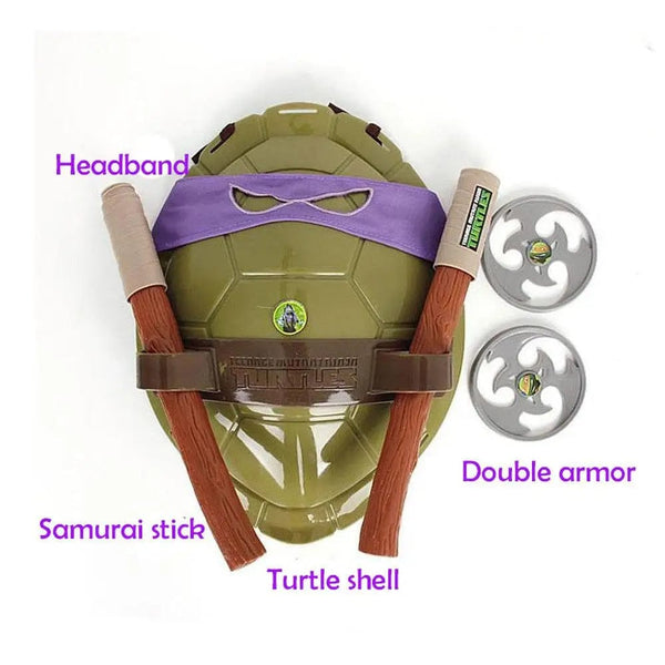 Planet Gates Anime Figure Ninja Turtles Movie Fantasy Armor Toy Weapon Leo Raph Mikey Don Cosplay Shell Props Creative Present For Friends