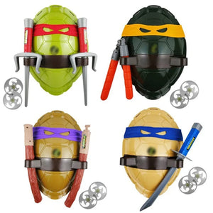 Planet Gates Anime Figure Ninja Turtles Movie Fantasy Armor Toy Weapon Leo Raph Mikey Don Cosplay Shell Props Creative Present For Friends