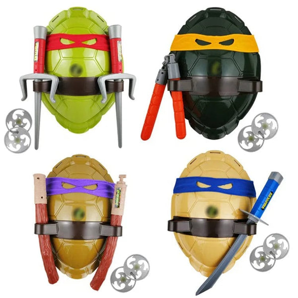 Planet Gates Anime Figure Ninja Turtles Movie Fantasy Armor Toy Weapon Leo Raph Mikey Don Cosplay Shell Props Creative Present For Friends