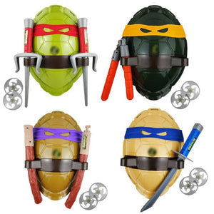 Planet Gates Anime Figure Ninja Turtles Movie Fantasy Armor Toy Weapon Leo Raph Mikey Don Cosplay Shell Props Creative Present For Friends