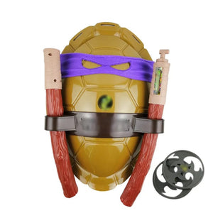 Planet Gates Anime Figure Ninja Turtles Movie Fantasy Armor Toy Weapon Leo Raph Mikey Don Cosplay Shell Props Creative Present For Friends