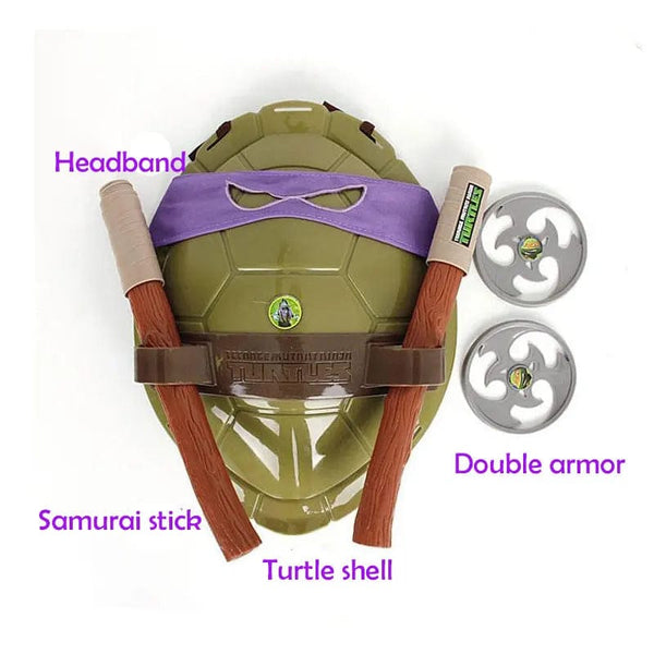 Planet Gates Anime Figure Ninja Turtles Movie Fantasy Armor Toy Weapon Leo Raph Mikey Don Cosplay Shell Props Creative Present For Friends