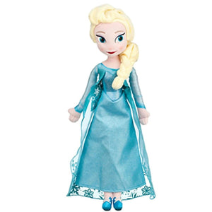 Planet Gates Anime Frozen The Plush Princess Anna Kawaii Doll Snow Queen Princess Anna Elsa Soft Stuffed Toys Gifts For Girls Birthday Kids
