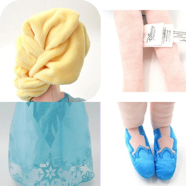 Planet Gates Anime Frozen The Plush Princess Anna Kawaii Doll Snow Queen Princess Anna Elsa Soft Stuffed Toys Gifts For Girls Birthday Kids