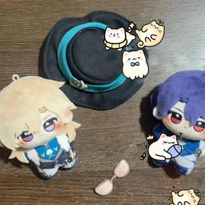 Planet Gates Anime Game Honkai: Star Rail Aventurine Dr. Ratio Cosplay 10cm Mini Starfish Body Plush Doll Pendant Keychain Stuffed Toys Gift