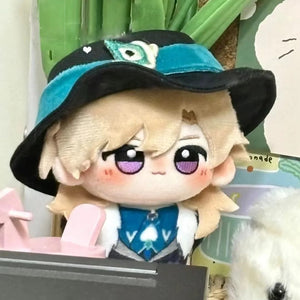 Planet Gates Anime Game Honkai: Star Rail Aventurine Dr. Ratio Cosplay 10cm Mini Starfish Body Plush Doll Pendant Keychain Stuffed Toys Gift