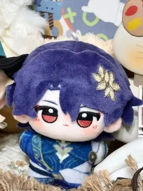 Planet Gates Anime Game Honkai: Star Rail Aventurine Dr. Ratio Cosplay 10cm Mini Starfish Body Plush Doll Pendant Keychain Stuffed Toys Gift