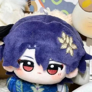 Planet Gates Anime Game Honkai: Star Rail Aventurine Dr. Ratio Cosplay 10cm Mini Starfish Body Plush Doll Pendant Keychain Stuffed Toys Gift