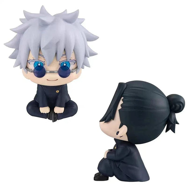 Planet Gates Anime Jujutsu Kaisen Figurine Satoru Gojo Geto Suguru Action Figures 10cm PVC Model Collection Toys Desk Ornament Gifts