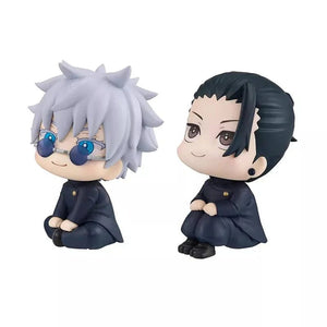 Planet Gates Anime Jujutsu Kaisen Figurine Satoru Gojo Geto Suguru Action Figures 10cm PVC Model Collection Toys Desk Ornament Gifts