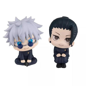 Planet Gates Anime Jujutsu Kaisen Figurine Satoru Gojo Geto Suguru Action Figures 10cm PVC Model Collection Toys Desk Ornament Gifts