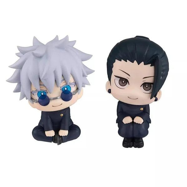 Planet Gates Anime Jujutsu Kaisen Figurine Satoru Gojo Geto Suguru Action Figures 10cm PVC Model Collection Toys Desk Ornament Gifts
