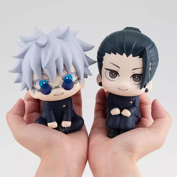 Planet Gates Anime Jujutsu Kaisen Figurine Satoru Gojo Geto Suguru Action Figures 10cm PVC Model Collection Toys Desk Ornament Gifts