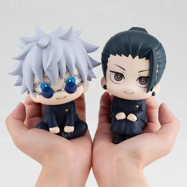 Planet Gates Anime Jujutsu Kaisen Figurine Satoru Gojo Geto Suguru Action Figures 10cm PVC Model Collection Toys Desk Ornament Gifts