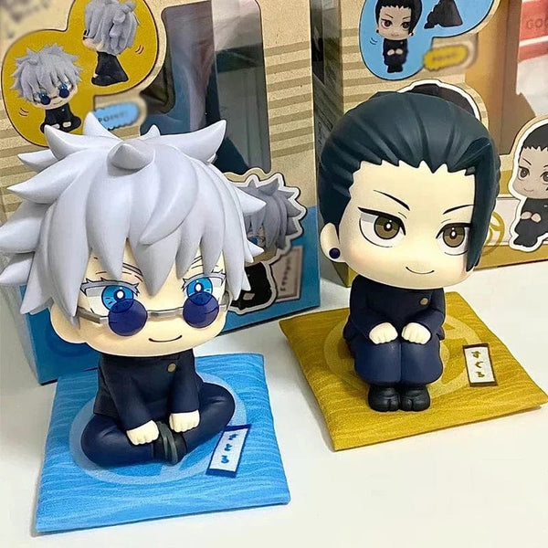 Planet Gates Anime Jujutsu Kaisen Figurine Satoru Gojo Geto Suguru Action Figures 10cm PVC Model Collection Toys Desk Ornament Gifts