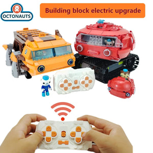 Planet Gates Anime octonauts Octopod GUP Building Blocks Action Figures Ocean creatures Toy Bricks Friend Interaction Kids Toys