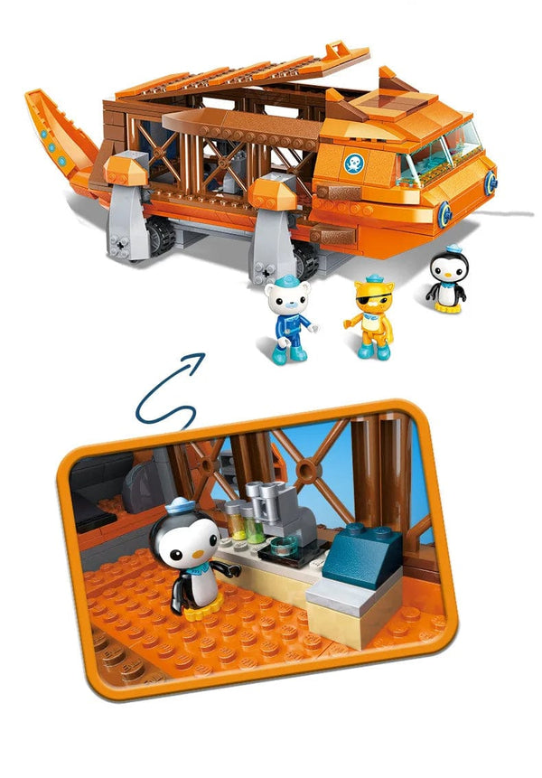 Planet Gates Anime octonauts Octopod GUP Building Blocks Action Figures Ocean creatures Toy Bricks Friend Interaction Kids Toys