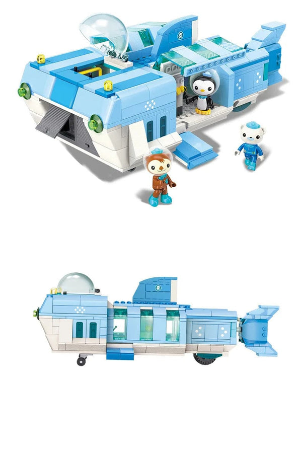 Planet Gates Anime octonauts Octopod GUP Building Blocks Action Figures Ocean creatures Toy Bricks Friend Interaction Kids Toys