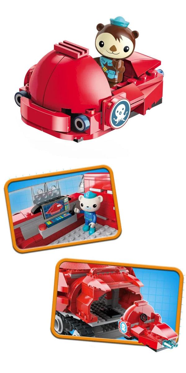 Planet Gates Anime octonauts Octopod GUP Building Blocks Action Figures Ocean creatures Toy Bricks Friend Interaction Kids Toys