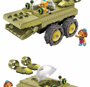 Planet Gates Anime octonauts Octopod GUP Building Blocks Action Figures Ocean creatures Toy Bricks Friend Interaction Kids Toys