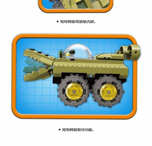 Planet Gates Anime octonauts Octopod GUP Building Blocks Action Figures Ocean creatures Toy Bricks Friend Interaction Kids Toys