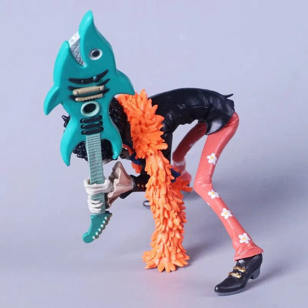 Planet Gates  Anime One Piece Figure Brook King Of Souls Musician Manga Action Figure Collection Model Toys Hobby Ornaments Gift 18cm Dolls