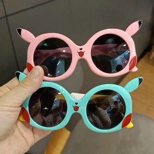 Planet Gates Anime Pokemon Sunglasses Pikachu Cartoon Figrues Glasses Children Boys Girls Sunglasses Cute Decoration Kids Toy Gifts
