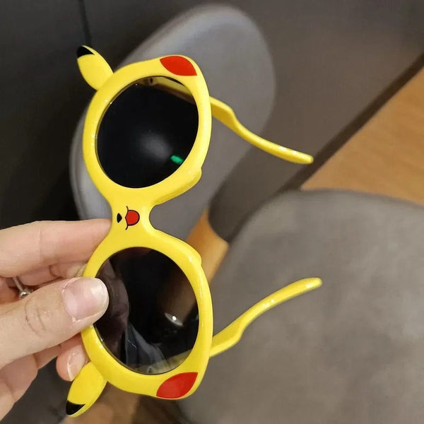 Planet Gates Anime Pokemon Sunglasses Pikachu Cartoon Figrues Glasses Children Boys Girls Sunglasses Cute Decoration Kids Toy Gifts