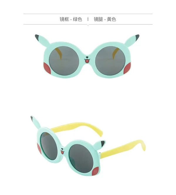 Planet Gates Anime Pokemon Sunglasses Pikachu Cartoon Figrues Glasses Children Boys Girls Sunglasses Cute Decoration Kids Toy Gifts