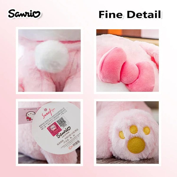 Planet Gates Anime Sanrio Hello Kitty KT Cat Rabbit Stuffed Toys Cute Plush Toys Kawaii Cartoon Dolls Birthday Gift For Kids Baby Girlfriend
