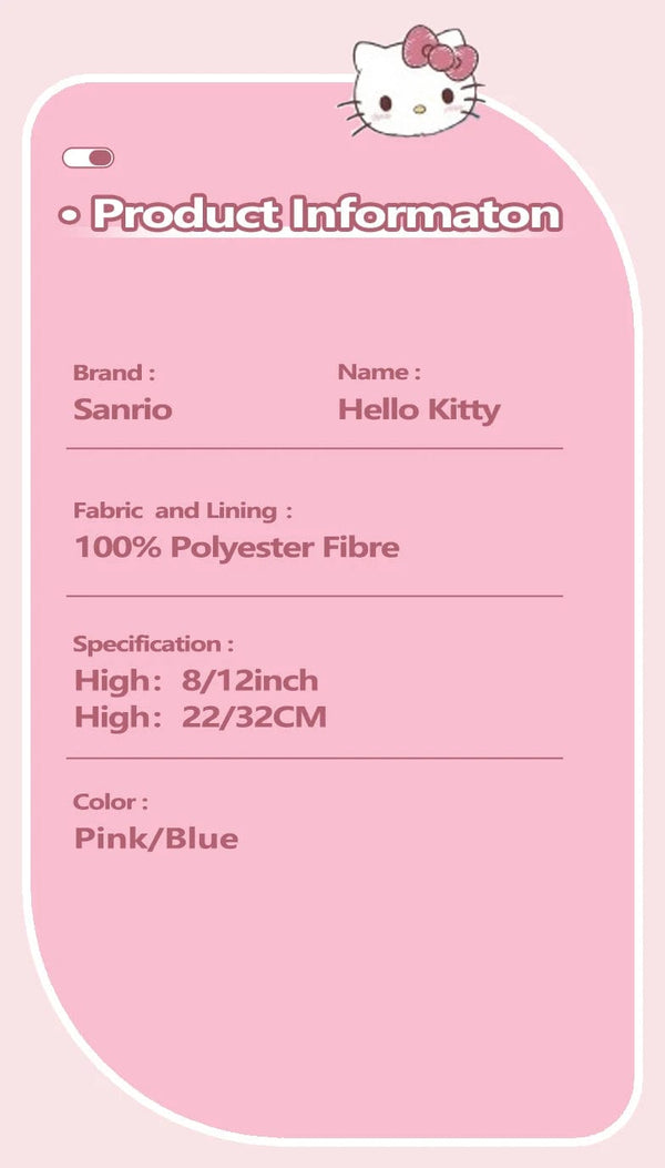 Planet Gates Anime Sanrio Hello Kitty KT Cat Rabbit Stuffed Toys Cute Plush Toys Kawaii Cartoon Dolls Birthday Gift For Kids Baby Girlfriend