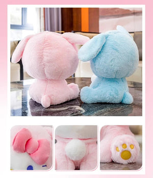 Planet Gates Anime Sanrio Hello Kitty KT Cat Rabbit Stuffed Toys Cute Plush Toys Kawaii Cartoon Dolls Birthday Gift For Kids Baby Girlfriend