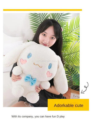 Planet Gates Anime Sanrio Kawaii Cinnamoroll Plush Toys Pillow Action Figure Stuffed Animal Comfort Soft Doll Children Toys Christmas Gift