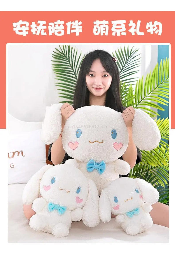 Planet Gates Anime Sanrio Kawaii Cinnamoroll Plush Toys Pillow Action Figure Stuffed Animal Comfort Soft Doll Children Toys Christmas Gift